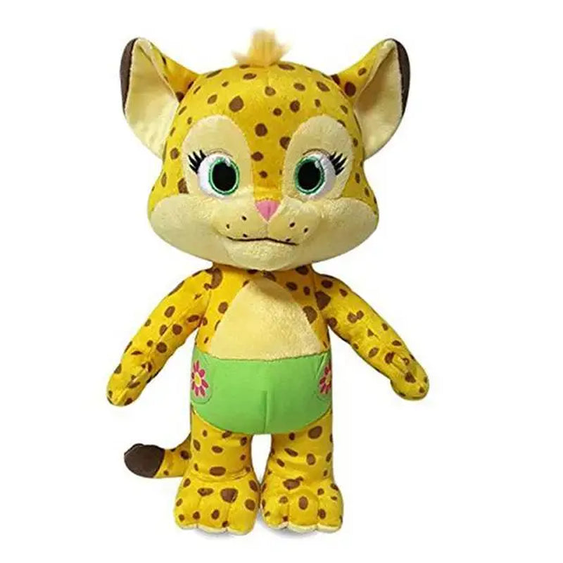 25Cm Kawaii Doll Word Party Plush Doll Learning Stuffed Toy Lulu Franny Bailey Kip Leopard Kangaroo Elephant Panda Kids Gifts