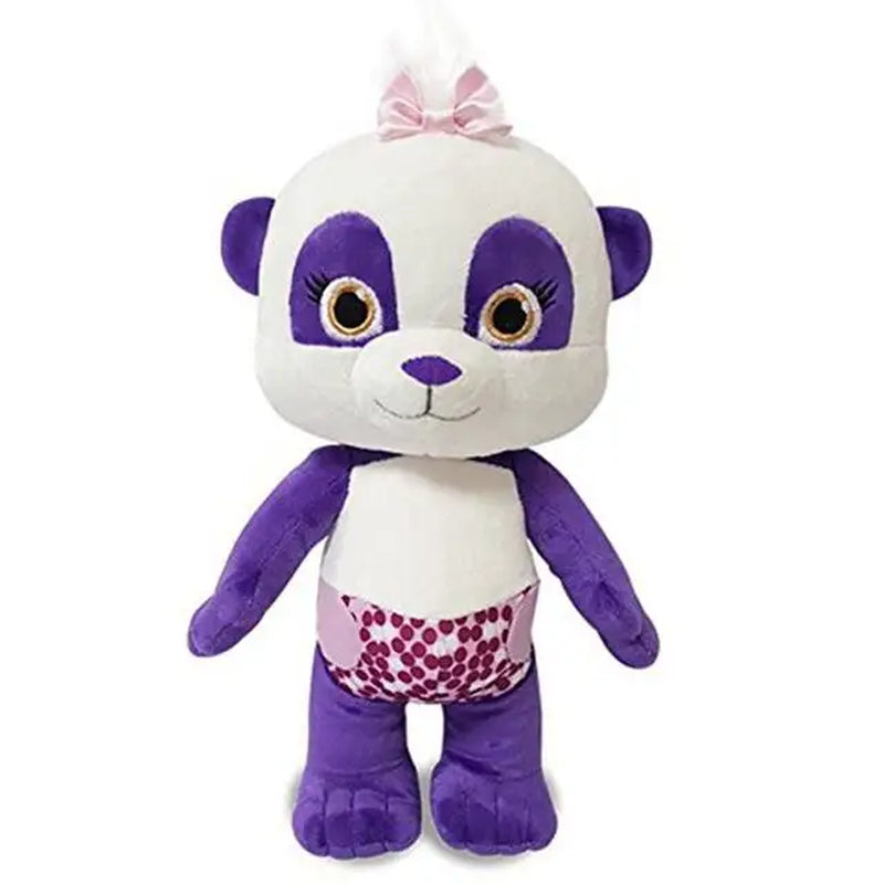 25Cm Kawaii Doll Word Party Plush Doll Learning Stuffed Toy Lulu Franny Bailey Kip Leopard Kangaroo Elephant Panda Kids Gifts