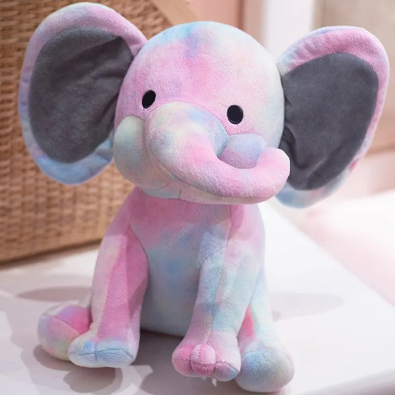 Bedtime Originals Twinkle Toes Pink Elephant Plush Toys Stuffed Choo Choo Express Plush Elephant Toys Humphrey Dolls Nursery